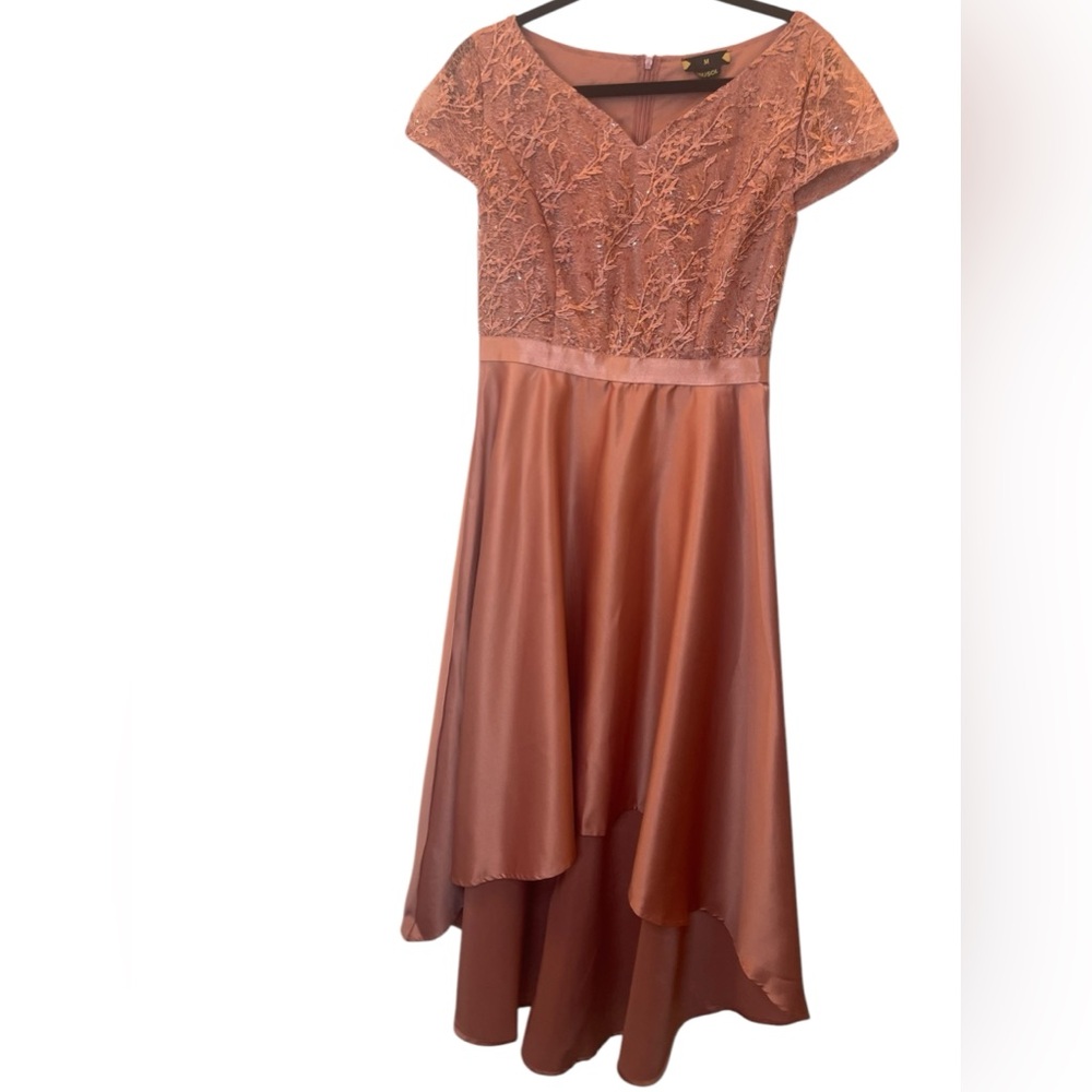 Elegant Wedding Dress Dusty Pink Size Medium